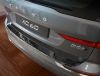 Listwa ochronna zderzaka tył bagażnik Volvo XC60 II - KARBON